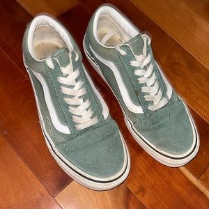 Green vans size 6